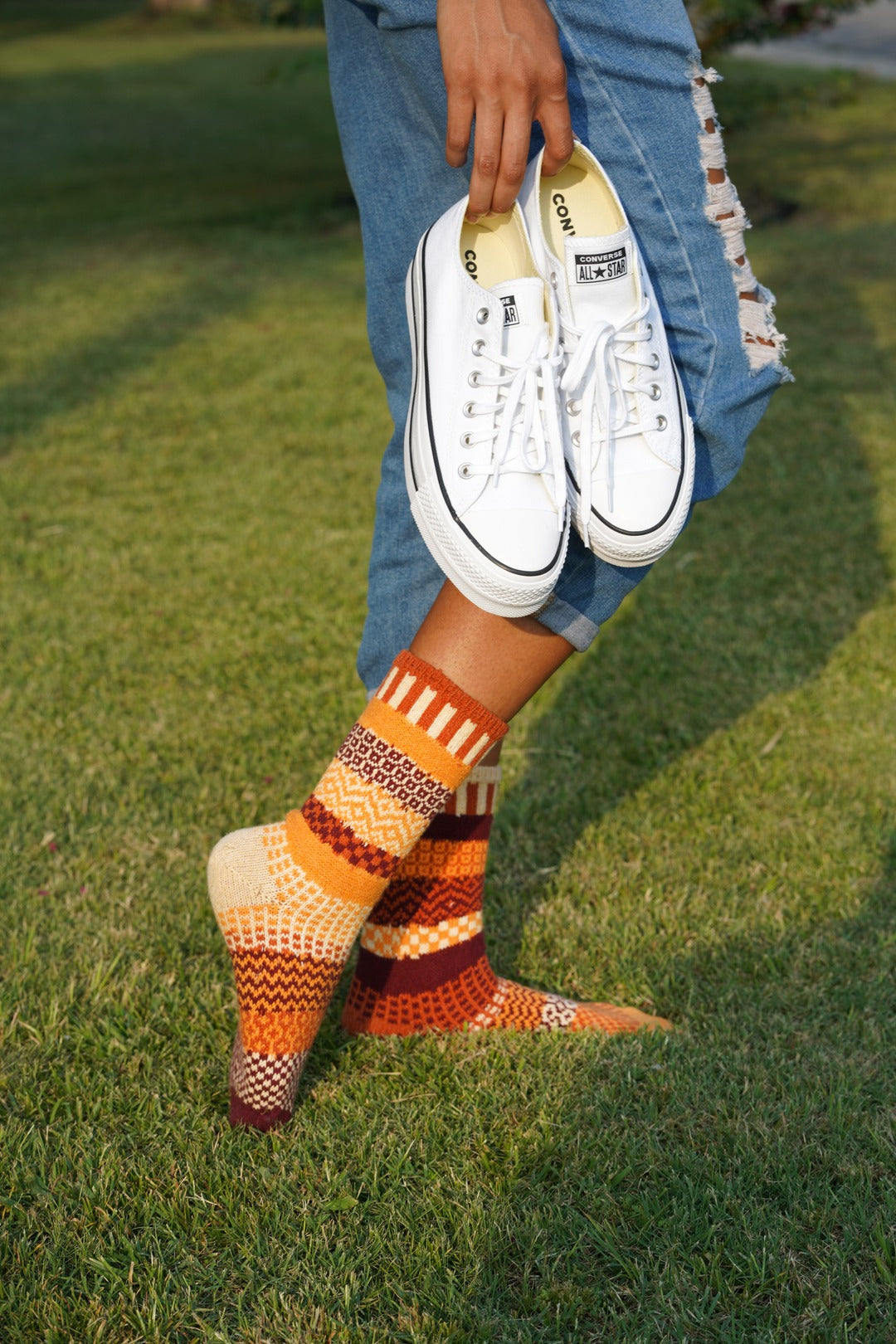 クルーソックス パンプキンパイ