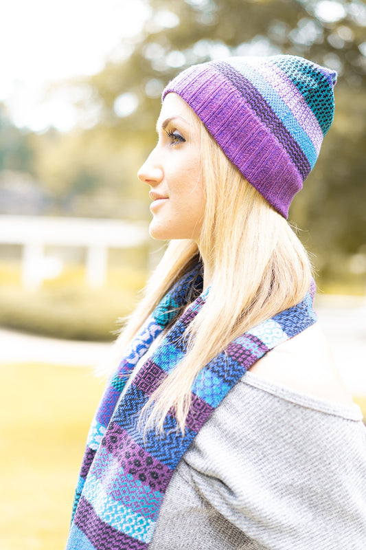 ビーニーハット ラズベリー