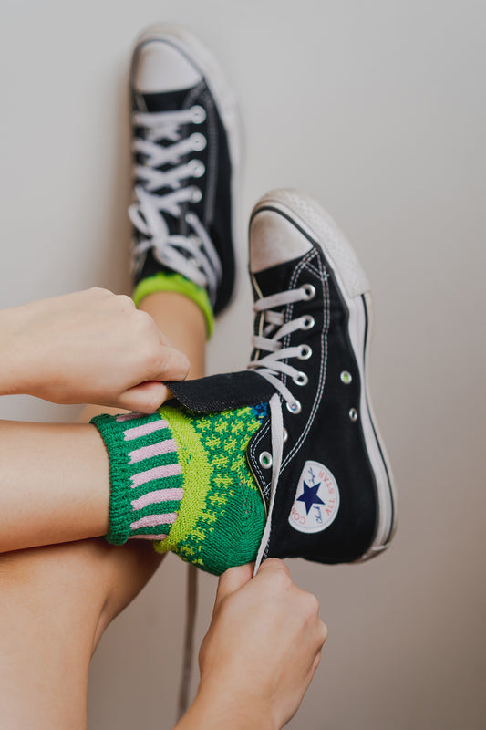 クオーターソックス ウォーターリリー