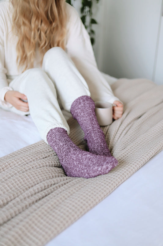 キャビンソックス プラム