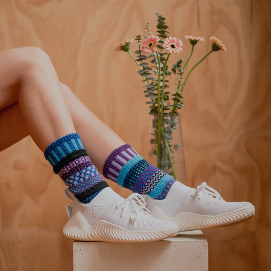 クルーソックス ラズベリー